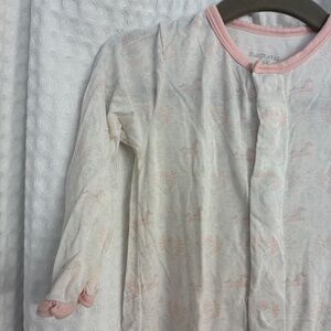 Magnetic Me 6-9 month Baby Girl Footed Floral Pajamas